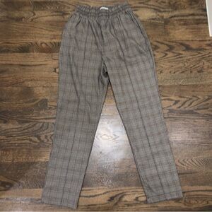 Abercrombie & Fitch Pull-On Plaid Trouser